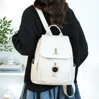 Marque femmes mode sac à dos voyage grand sac à dos en cuir PU sac à main cartable pour filles sac femme épaule sac à dos 3
