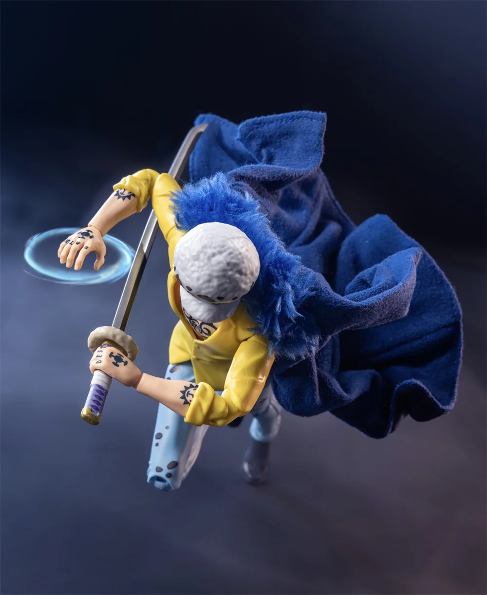 Handmade Anime-Inspired Trafalgar Law Miniature Robe Coat