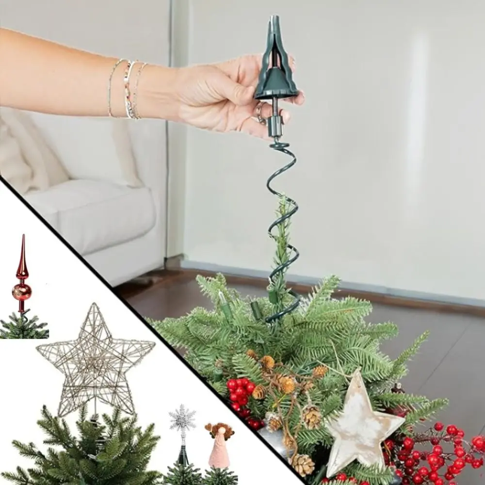Universal Design Christmas Tree Topper Stand Lightweight Green Tree Top ...