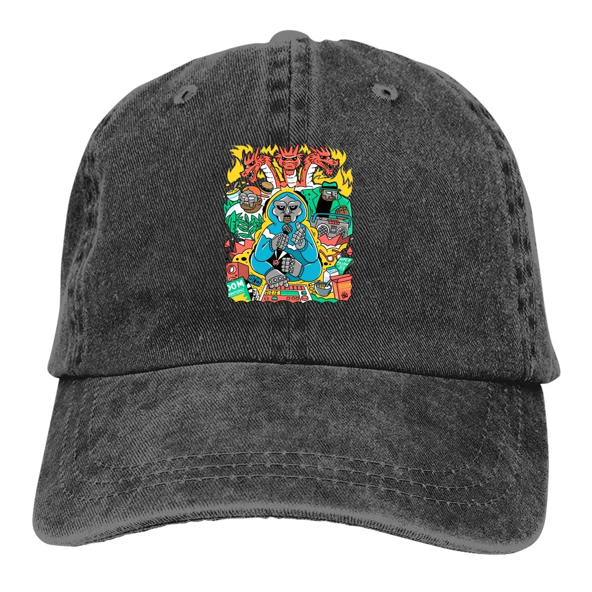 Berretti Da Baseball Mf Friends Da Uomo E Da Donna, Doom Eternal Slayer Hell Doomguy Seraphim Game Cappello Regolabile, Alta Qualità