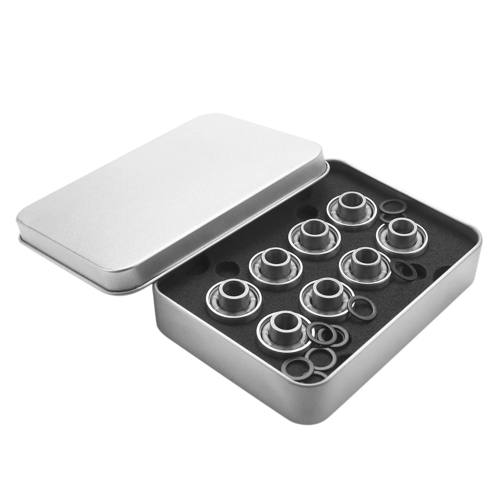 

8 шт. высокоскоростные профессиональные подшипники для Лонгборда скейтбара Cr Mo сталь ABEC-9 608RS подшипник для скейтбординга