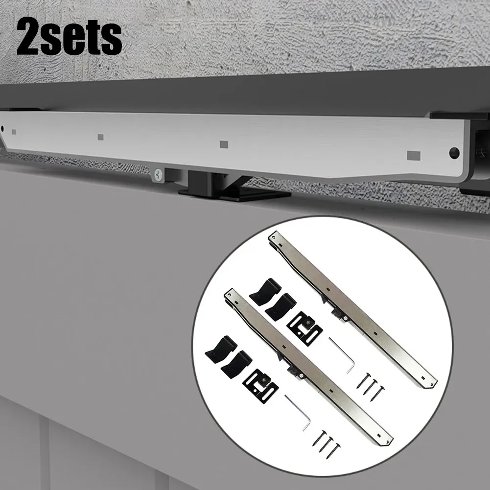 Silver Close Mechanism Soft Close Hardware Hole-free One-way Operation Mechanism Damper