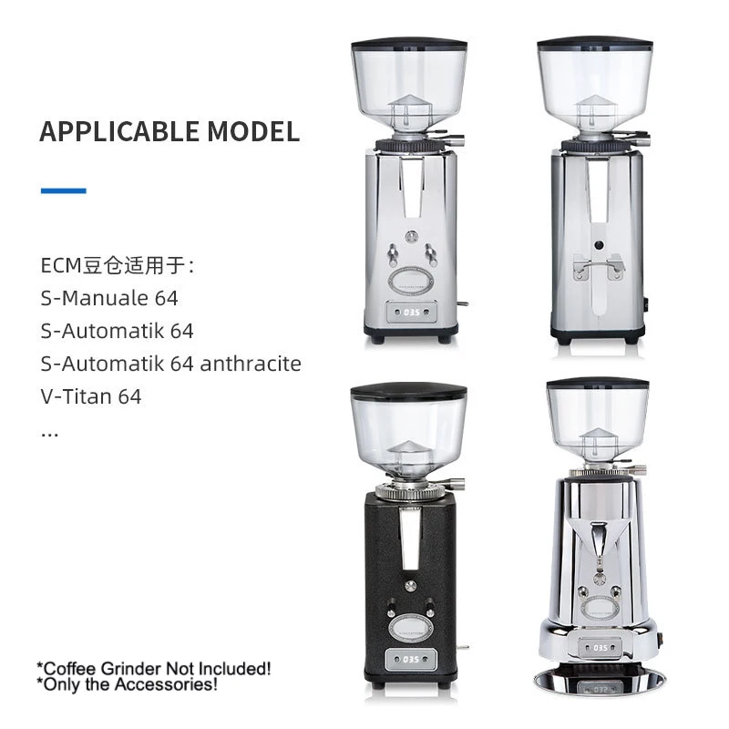 Coffee Bean Warehouse Remove Residual Powder Press Air Blowing For ECM S-Manuale 64/S-Automatik 64/S-Automatik 64 anthracite