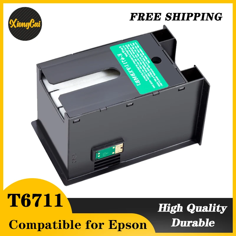 

Чернила T6711 L1455 для EPSON WF 7610 7620 7720 7110 7210 7510 7615 7710 7715 3010 3520 3530 3540 3620 3640