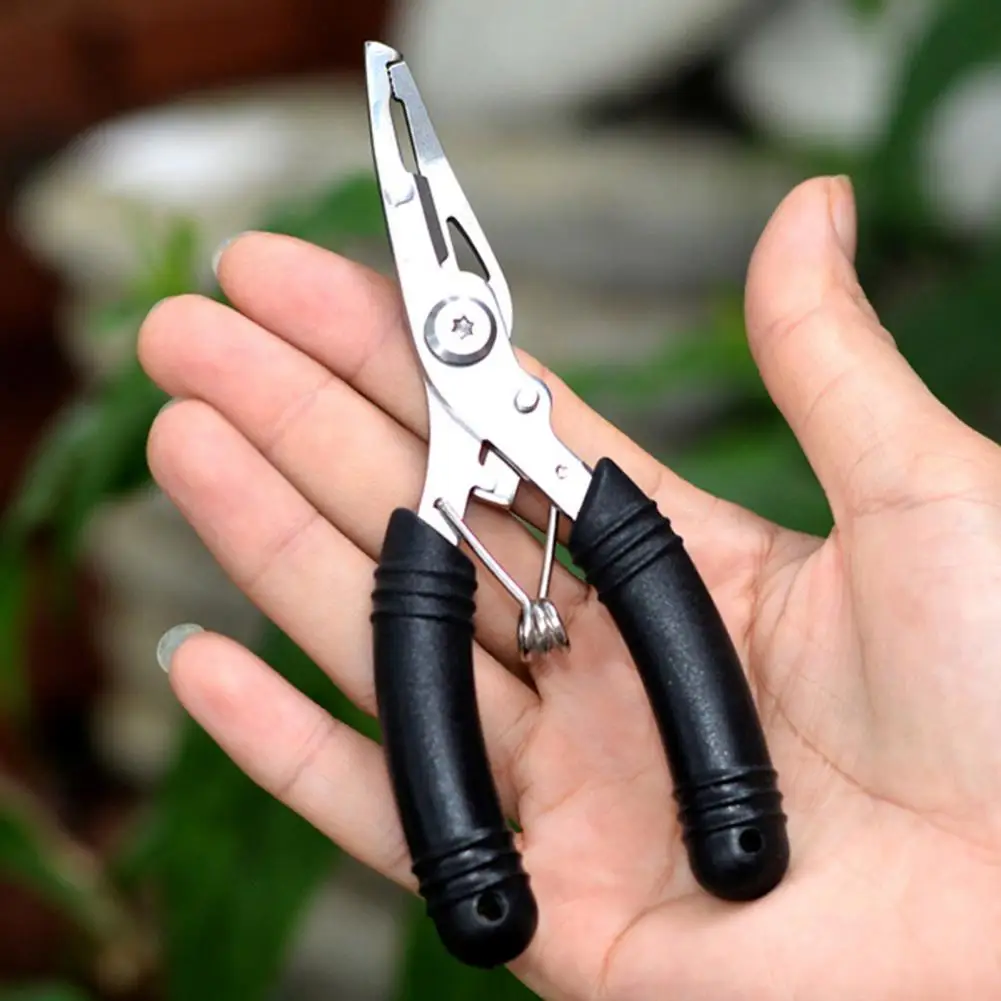 Lure Pliers Multifunction High Hardness Comfortable Grip Take Fish Hook Stainless Steel Fishing Pliers Road Pliers Outdoor Fishi