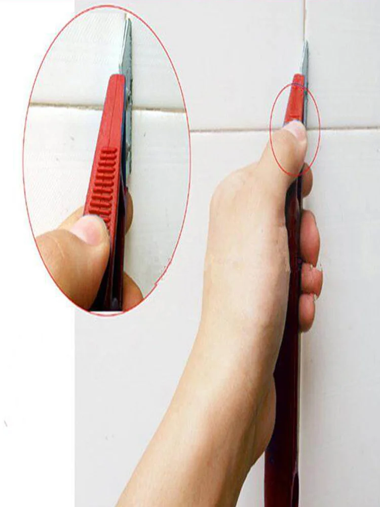 Upgrade Tungsten Carbide Knife Blade for Tile Gap Grout Cleaning Remover Wall Floor Tiles Cleaner Wallpaper Paint Scraper Tool paint scraper tool