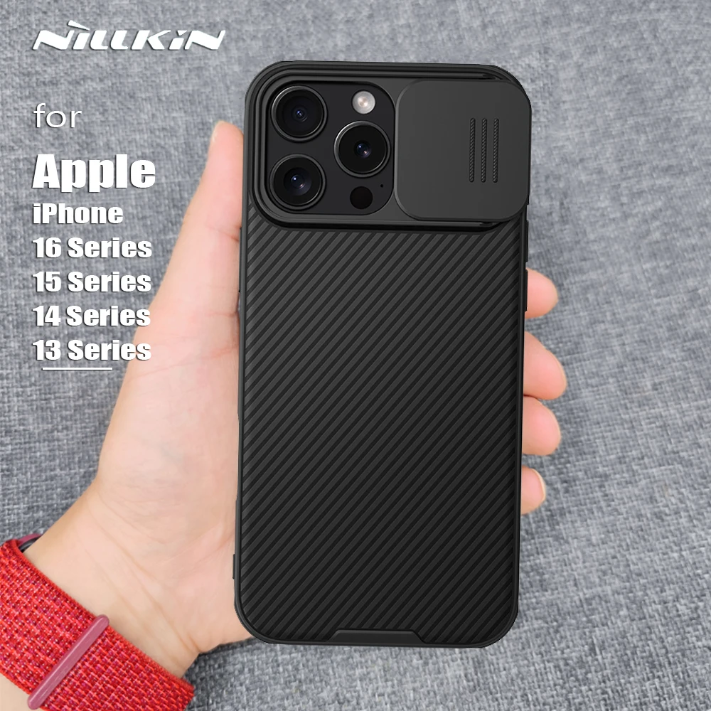 Nillkin Slide Camera Protection Phone Case with TPU Frame and Hard PC Back