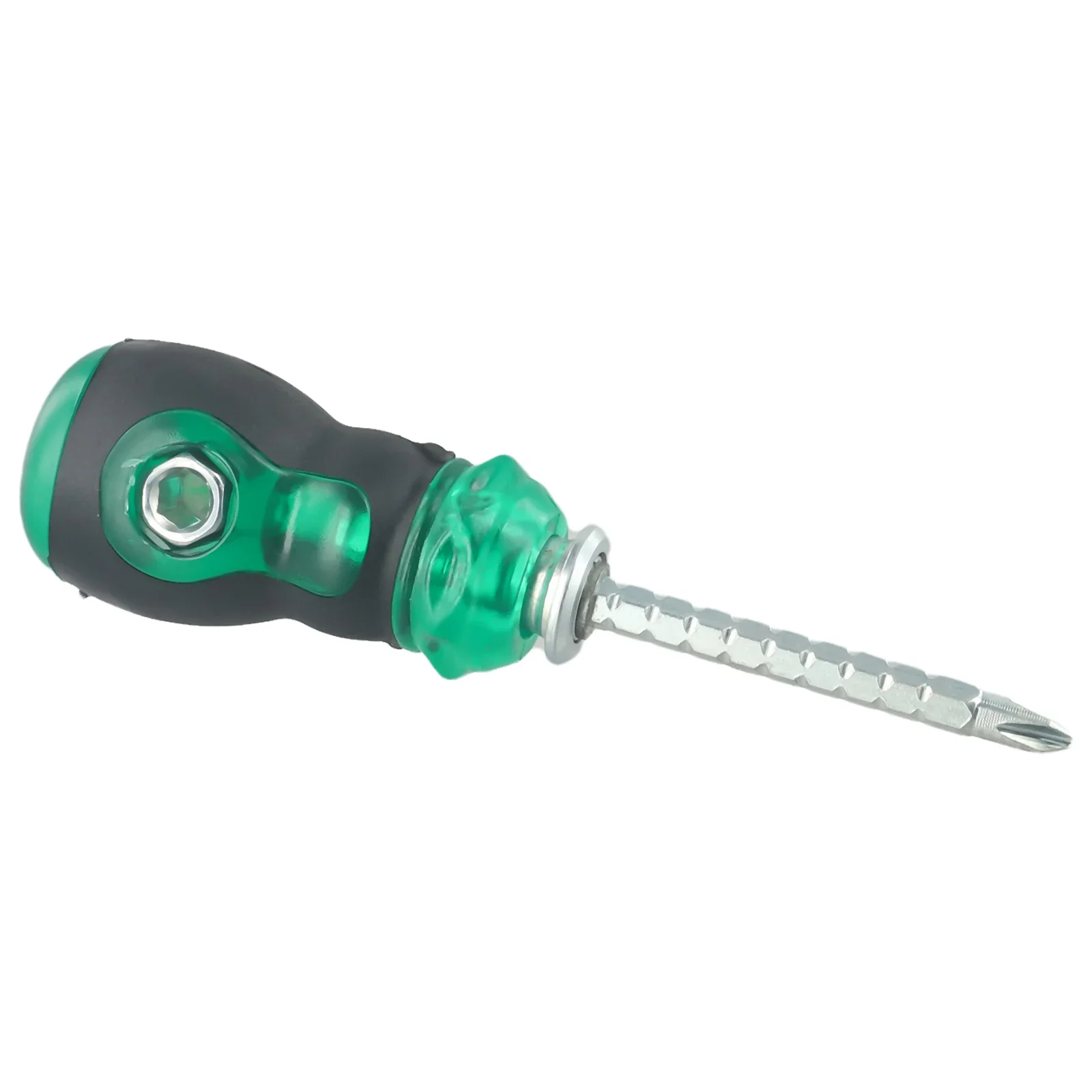 

1pcs Removable Cross Flat Screwdriver Short Distance Magnetic Screwdriver Mini Dual Purpose Scalable Screwdrivers