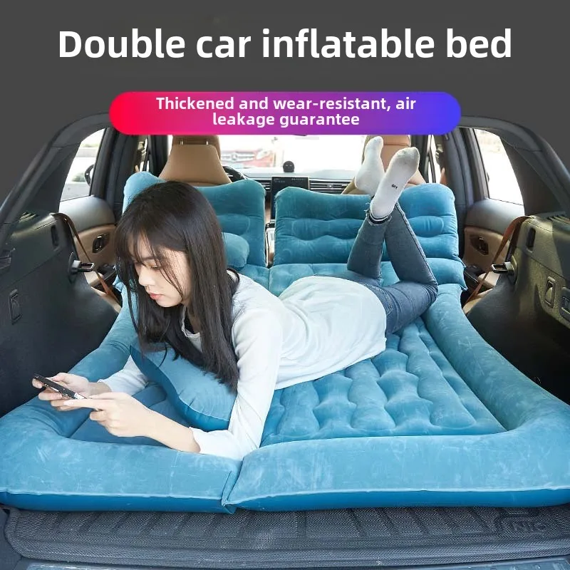 Car Travel Bed Trunk Sleeping Bed Air Mattress Outdoor Sofa Inflable Cushions Self-driving Tour Camping Rest inflable Pad