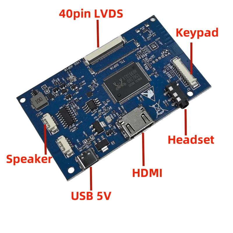 HDMI+Audio 40pin LCD Driver Controller Board Kit for LCD Panel