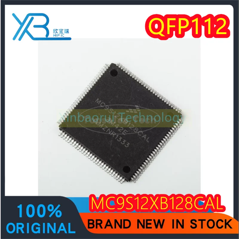 (1/5pieces) MC9S12XB128CAL 2M42E MC9S12XB128 Brand new car computer board commonly used vulnerable chip QFP112 spot