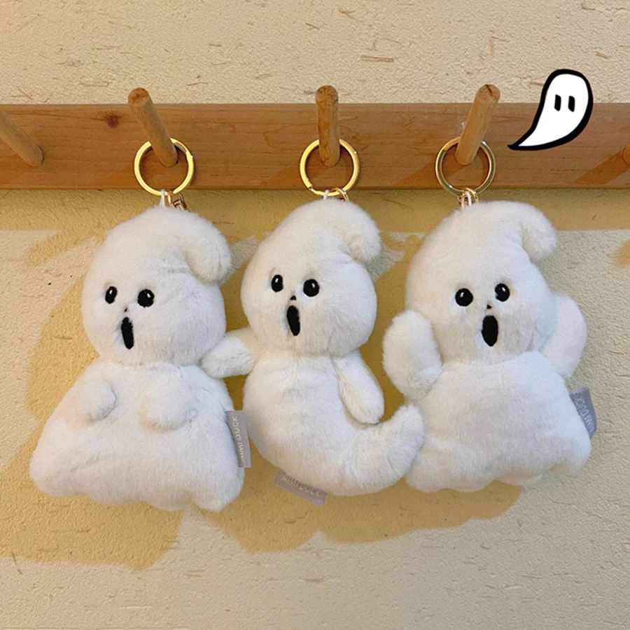 Ghost Plush Keychain Clips(Please Read Description To Purchase)