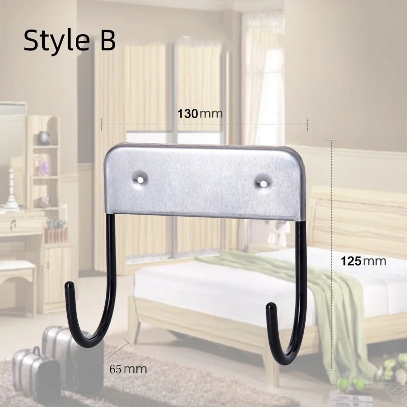 Iron Board Wall Rack Hanger Organizer Over Door Ironing Board Holder Ironing Hanger Holder for Rooms ironing board accessories