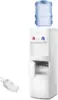 Cooler Dispenser with Built-in Ice Maker, Hot and Cold Top Loading 3 to 5 Gallon Bottle Water Dispenser,27LBS/24H Ice Maker Mach 1