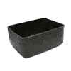 Handmade Straw Dried Flower Fruit Pot Basket Rattan Box Candy Earphone Panier De Rangement Organizer Useful Storage  Cesto 4
