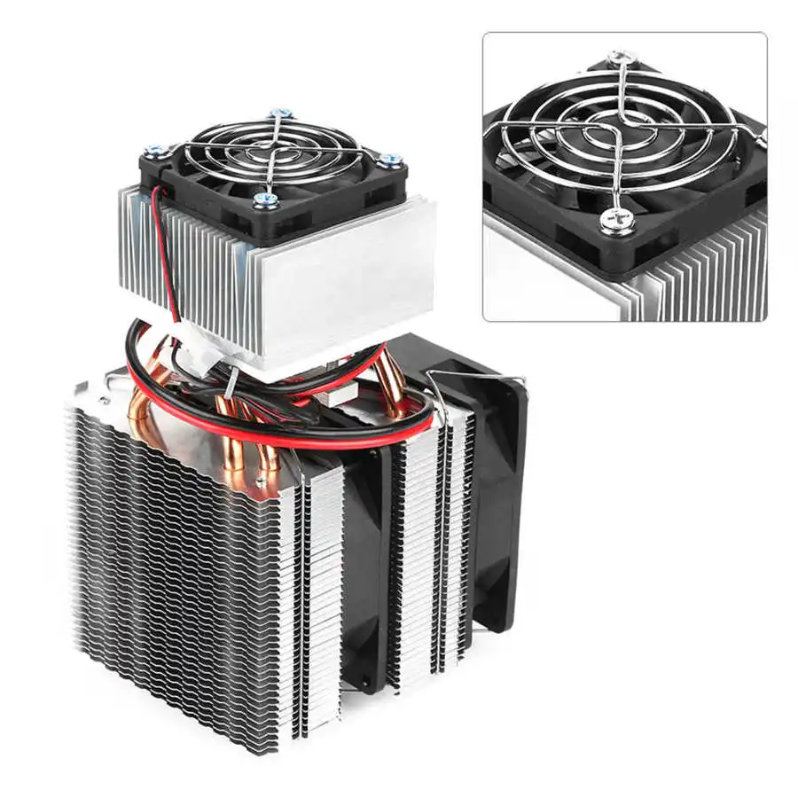 Peltier Cooler DC 12V Peltier Refrigeration Cooling Air Cooling Fridge Cooler System 20A 180W Semiconductor Mini Air Conditioner