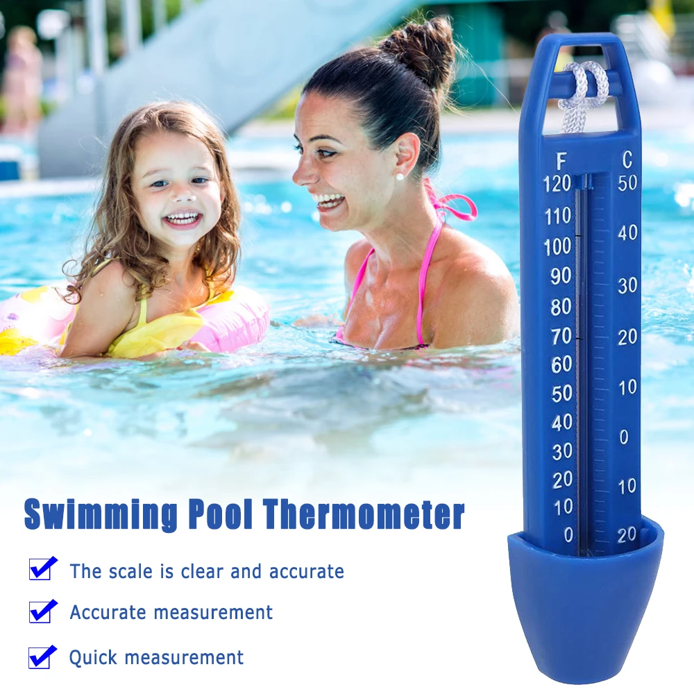 Pool Temperature Meter, Multi Function Floating Wireless Swimming Pool  Thermometer Convenient For Pool 