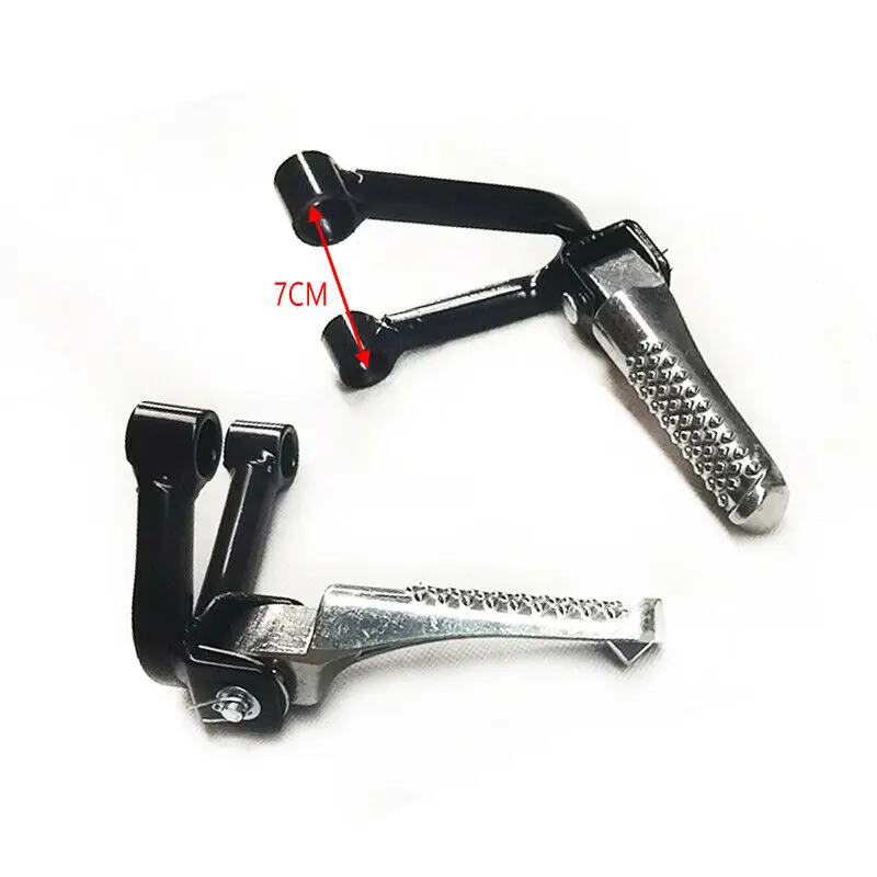 2pcs Motorcycle Footpegs Motorcycle Rear Passenger Foot Pegs Footrests Foot Pegs Rear Rests For Cross-Country motorcycle accessories motorcycle footrests motorcycle foot pedals
