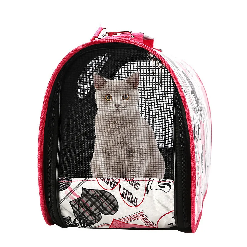 PrintingPortablePetCatDogCarrierBagsDogTransportBagPet