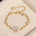 Gold white