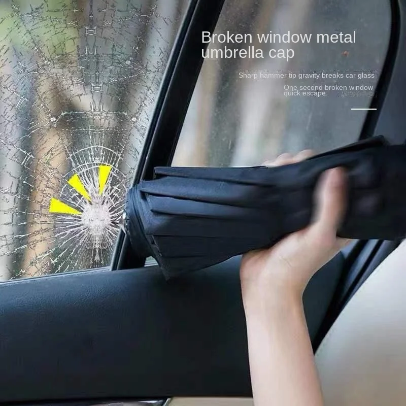 Fully Automatic UV 10 Bone Reverse Folding Umbrella For BYD ATTO 3 EV SEAL Dolphin EA1 Seagull Car Umbrella Parasol