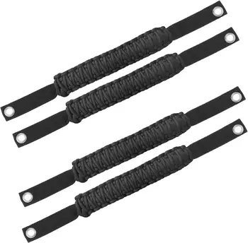 4× Grab Handles For Ford Bronco 2021-2024 Roll Bar Paracord Grip Handles, Ford Bronco Interior Accessories 2 or 4 Door 1