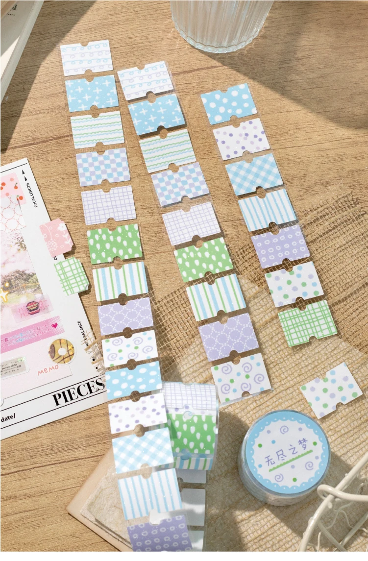 Journal GO 3 x 200 cm Blumenband-Aufkleber, Collage, Junk-Journal, DIY, Scrapbooking, Planer, Dekor, Fotoalbum, Ästhetik, Bastelband – Detail 10