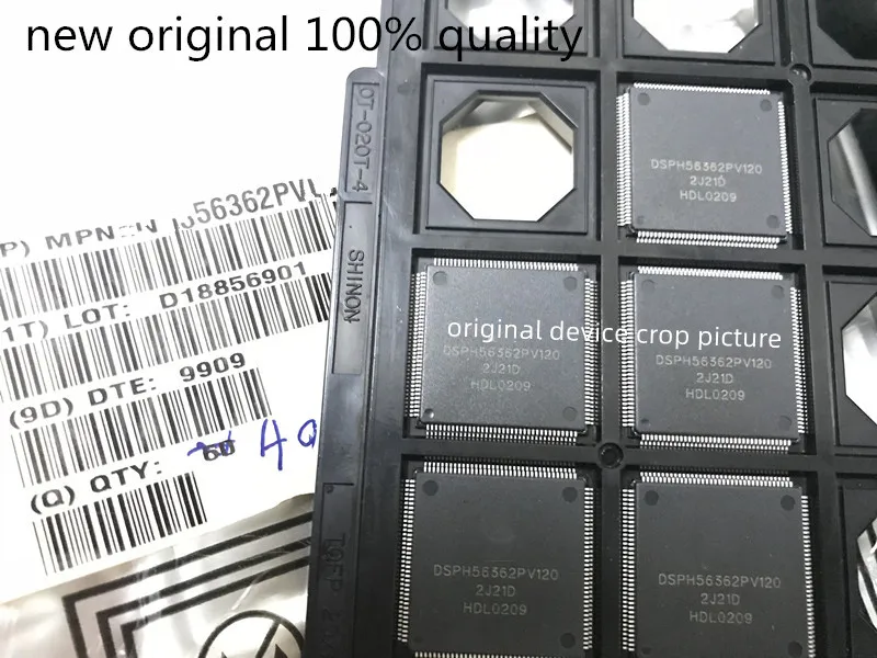

DSPH56362PV120 New Original 100% Quality Digital Signal Processor, 24-Bit Size, 24-Ext Bit, 120MHz, CMOS, PQFP144