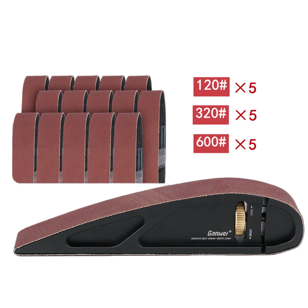 SandpaperHolderPortableAdjustableManualCurvePlaneSandbelt
