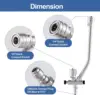 Dual Purpose Switch Snow Foam Gun Adjustable Pressure Washer Snow Foam Cannon with 1/4" Quick Connect for Car Washing 5