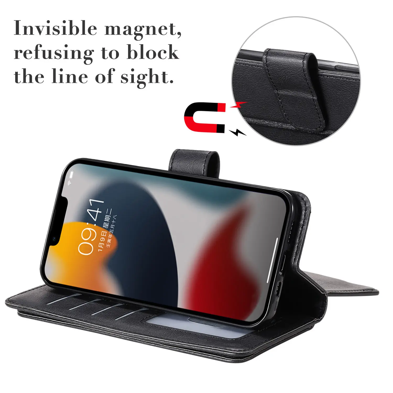 iPhone Pro Max Multi-Function Wallet Case