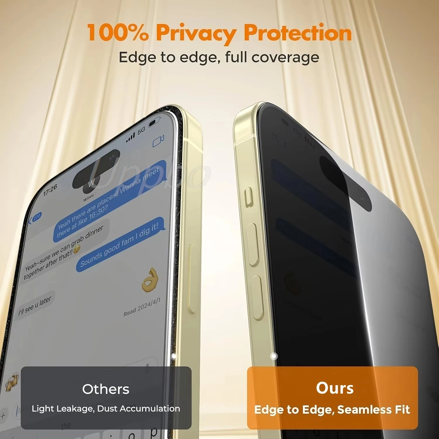 3PCS Anti Spy Protezione Dello Schermo Per Google Pixel 10 9 Pro XL 8 9 10 Pro 9A 8A 7A 6A Copertura Completa Privacy Pellicola di Vetro Temperato - immagine 2