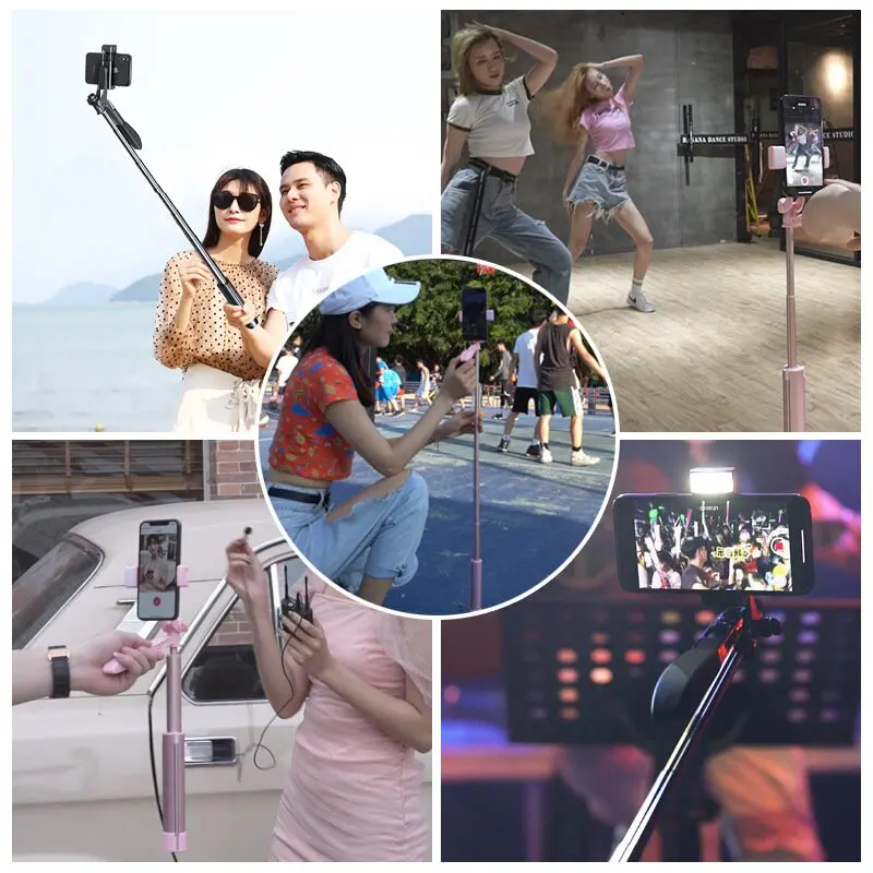 Xiaomi Metal Selfie Stick Handheld Video Shooting Gimbal Stabilizer  Bluetooth Remote Control Automatic Balance Selfie Stick