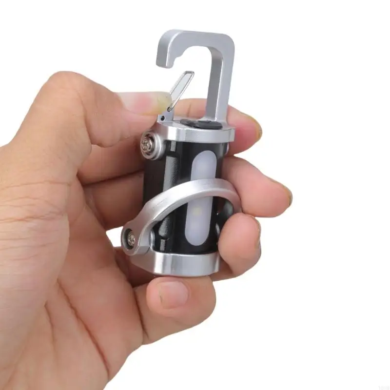 LED Taschenlampen Keychain Light USB wiederaufladbare Taschenbrenner zum Suchen von Wanderungen Y08E – Detail 10