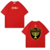 2025 Summer Men's Clothing 100% Cotton Men T-Shirt Printed Israeli Flag Jersey Breathable Sweat-Absorbent Outdoor Training Tops 6