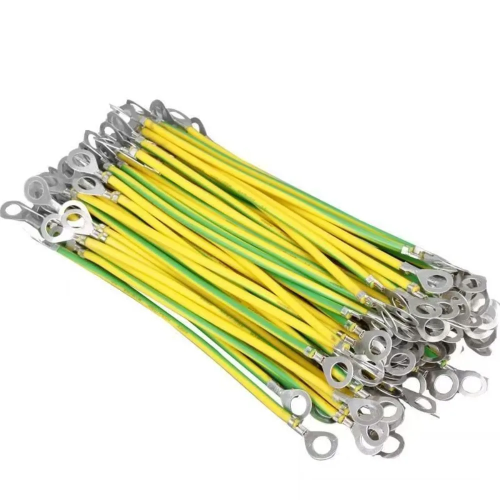 Enhanced Grounding Lead Wire with Copper Clad Aluminum Braid