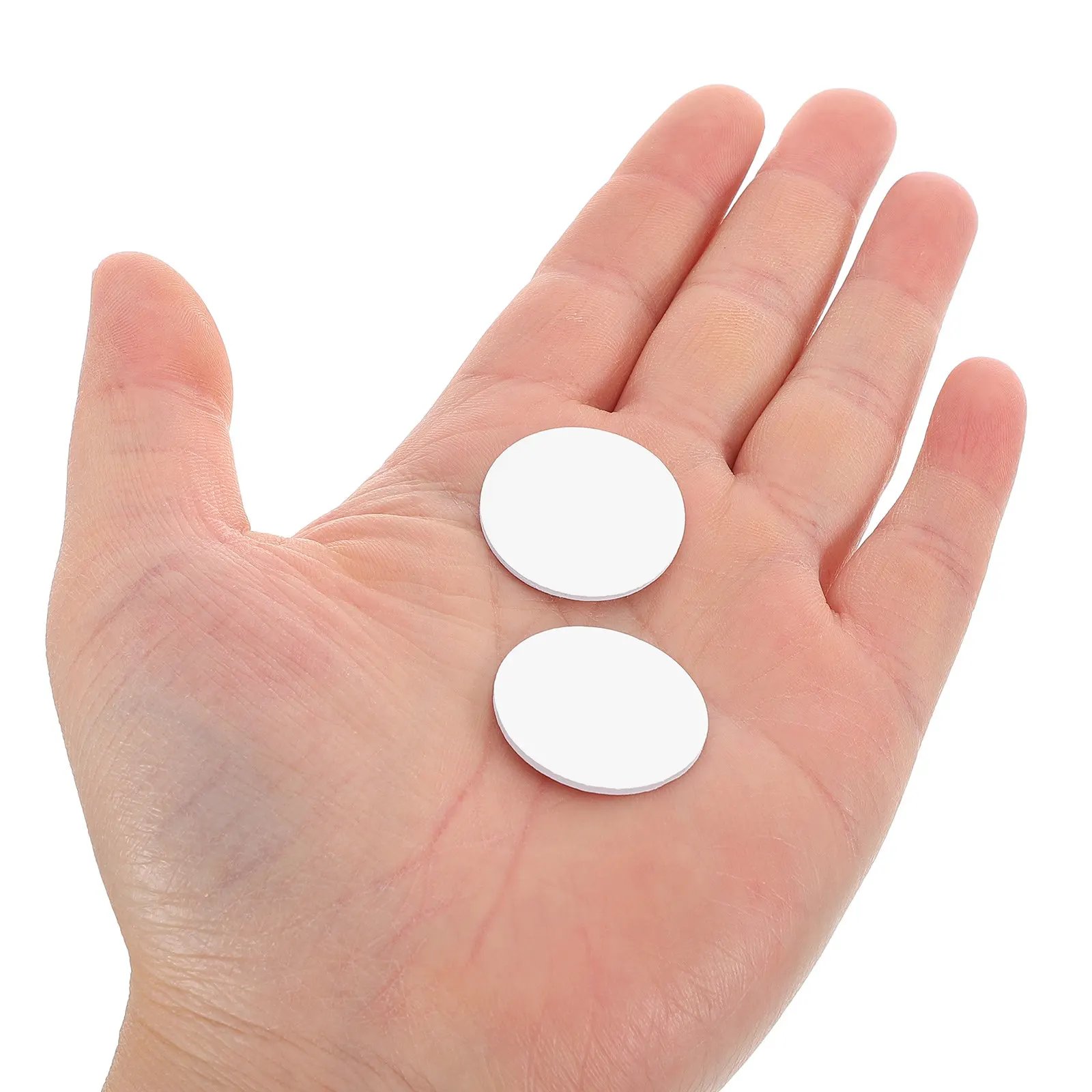 30Pcs 라운드 양면 접착 패드 공기 통풍구 향수 클립 용 높은 끈적임 자동차 대시 보드 대시 캠 전화 마운트 액세서리