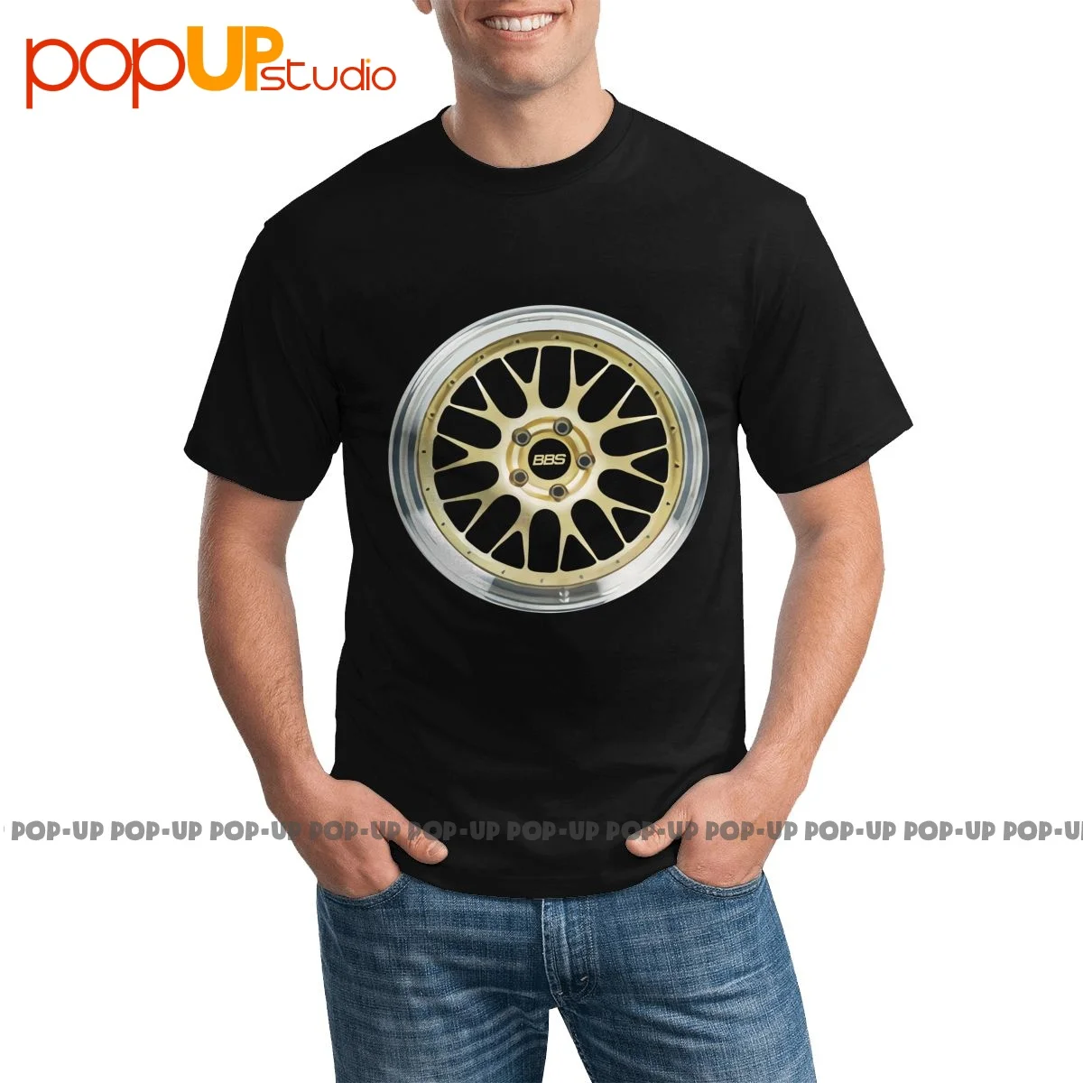 Pop Bbs Lm Wheel Rim Sport Racing T-Shirt Design Hip Hop Hot Deals Tee Shirt
