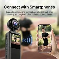 1080P HD Action Camera Handheld & Clip-on Compact Portable Pocket Camera Night Vision & Anti-Shake for Outdoor Sports & Cycling - Image 4
