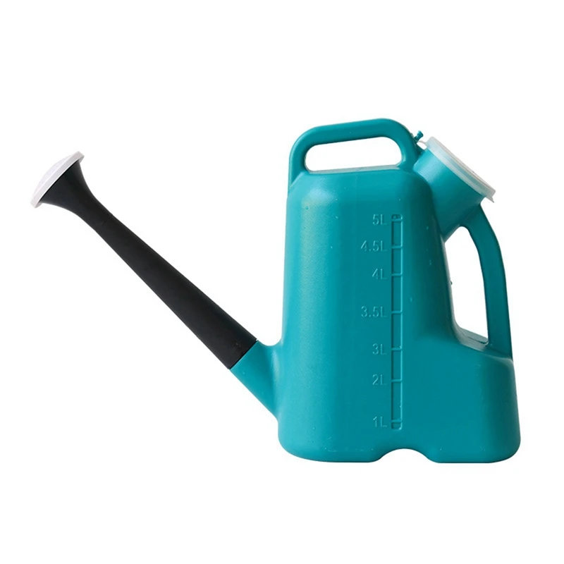 

2X 5L Garden Watering Can Green Wash Watering Cans, 3-In-1 Watering Can With Sprinkler Head For Outdoor Plant Watering