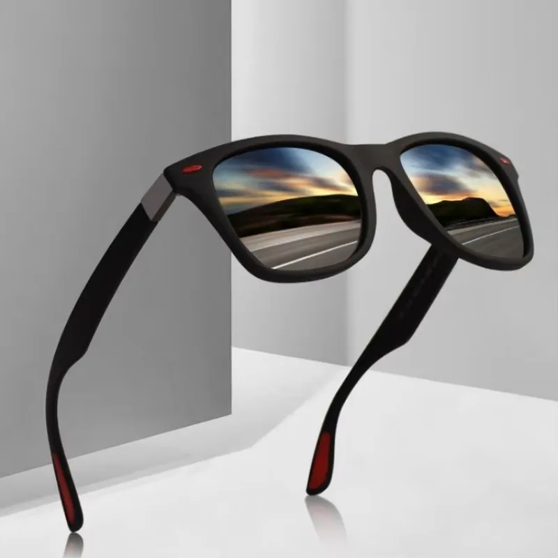 Polarized Sunglasses for Men Women TR90 Colorful Film Anti UV Outdoor polarized sunglasses