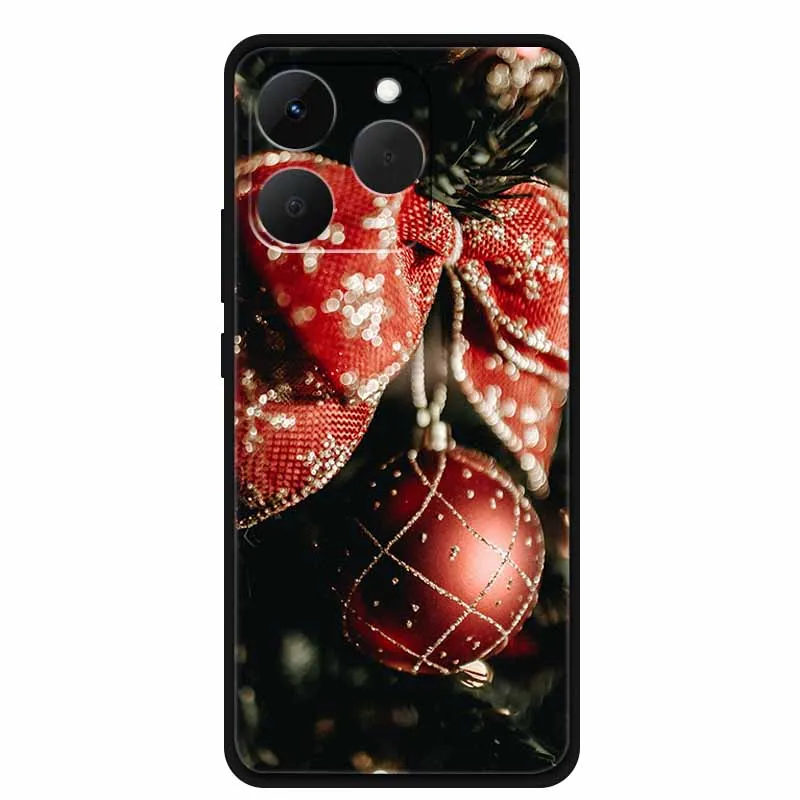 Sleek Black Silicone Phone Case - Soft TPU Protective Bumper Cover