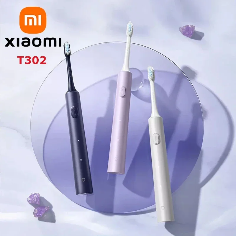 XIAOMI MIJIA T302 Electric Sonic Toothbrush USB Charge Rechargeable Adult Waterproof Electronic Whitening Teeth Tooth Brush