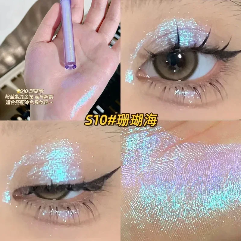 Liquid Eyeshadow Glitter Chameleon Multichrome Shimmer Eyeshadow Stick Pen liquid eyeshadow eyeshadow stick eyeshadow pen