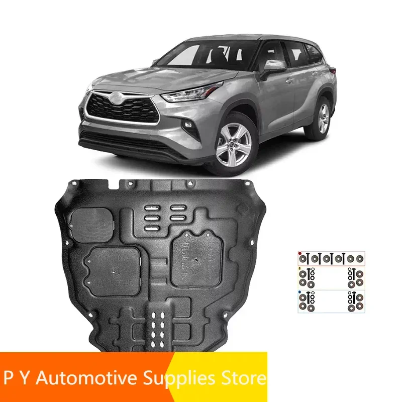 

Брызговик под двигатель для Toyota Highlander 2020, щит от брызг