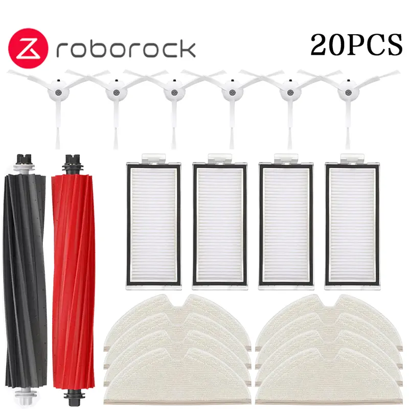 Roborock Q8 Max Q8 Max Plus Q8 Max+ Q5 Pro Q5 Pro Plus Replacement Parts Accessories Main Side Brush Hepa Filter Mop Dust Bag - Image 11