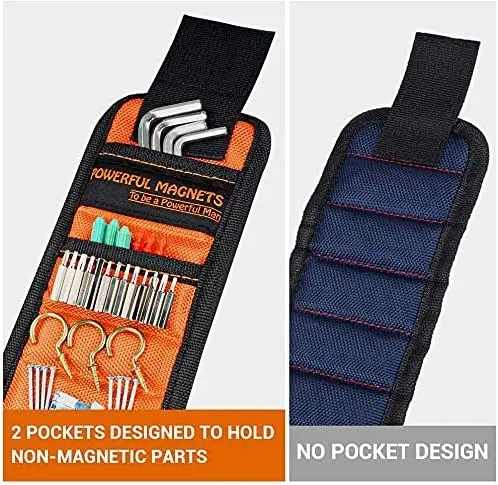 Magnetic Tool Wristband with Portable Attachment - Perfect DIY Gift