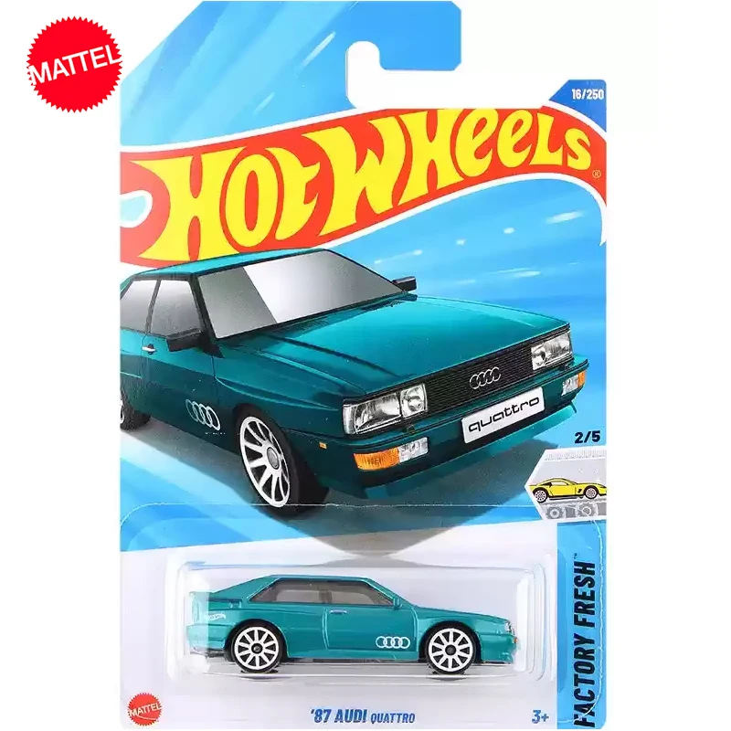 Original Mattel Hot Wheels Car 1/64 Diecast Factory Fresh '87 Audi