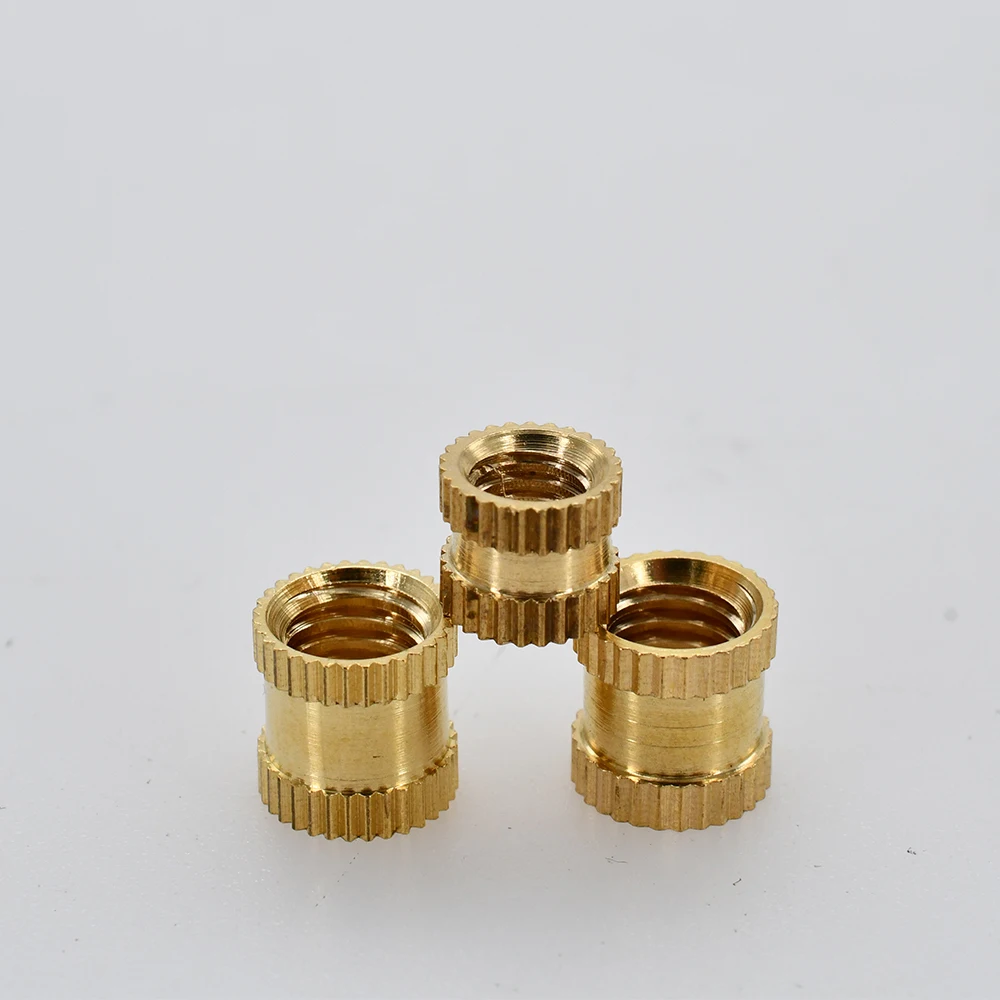 M2 M2.5 M3 M4 M5 M6 Heat Brass Insert Nut Metric Threaded Inserts Hot Melt Knurled Copper Nuts For 3D Printing Assortment Kit