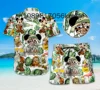 Mickey And Friends Cruise Hawaiian Shirt Shorts Set Casual Beach Short Sleeve Set Disney Beach Shorts Retro Button Shirt 4